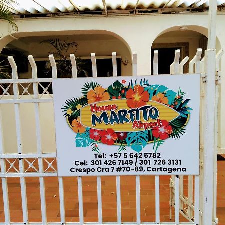 House Marfito Airport Hotel Cartagena Buitenkant foto